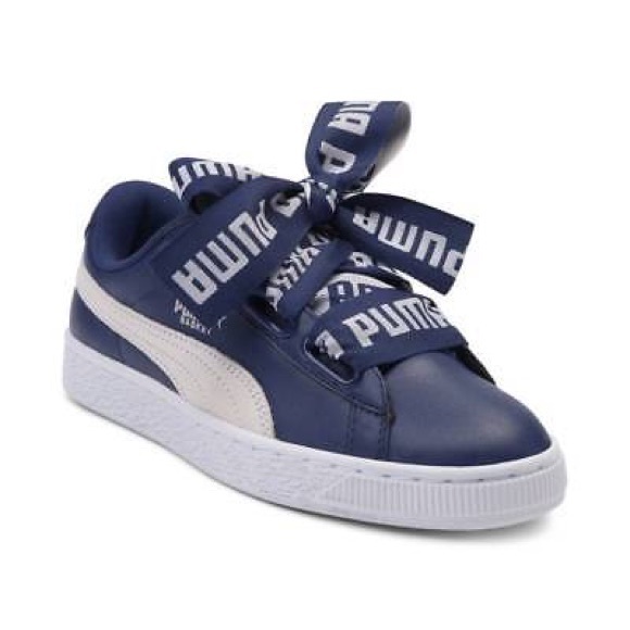 puma heart bleu